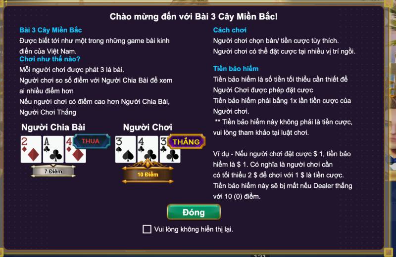 Luật Chơi Bài 3 Cây Miền Bắc Chi Tiết & Cách Tính Điểm Chuẩn 3 Bộ bài sử dụng trong bài 3 cây