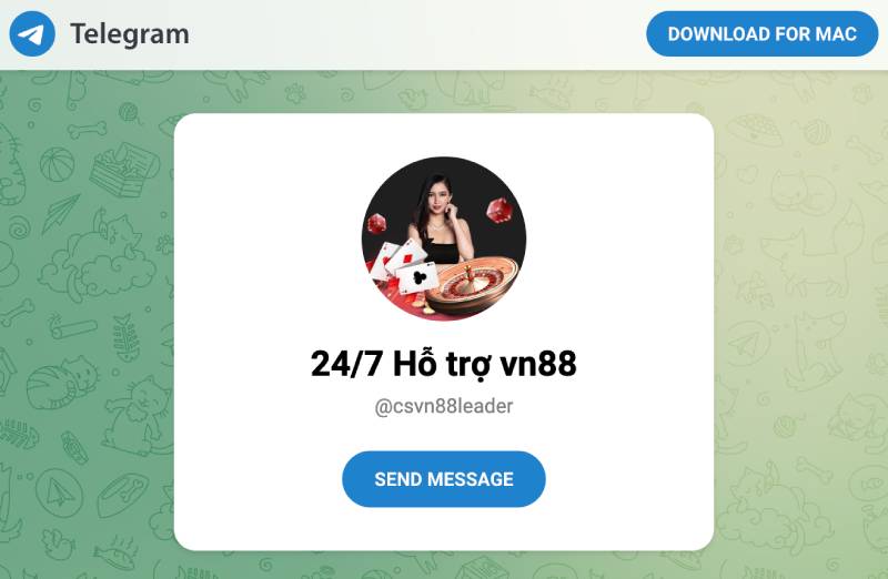 Liên hệ qua Telegram – Hỗ trợ nhanh chóng, tiện lợi