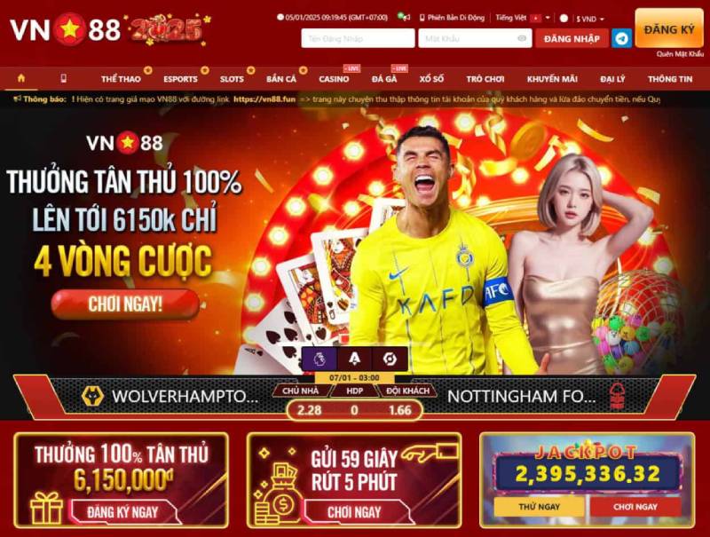Tính chính xác của thông tin trên trang web VN88